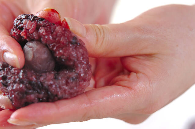 黒米おはぎの作り方の手順5