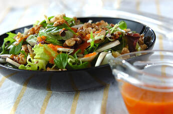 ニンジンのピューレ・キャロットドレッシング