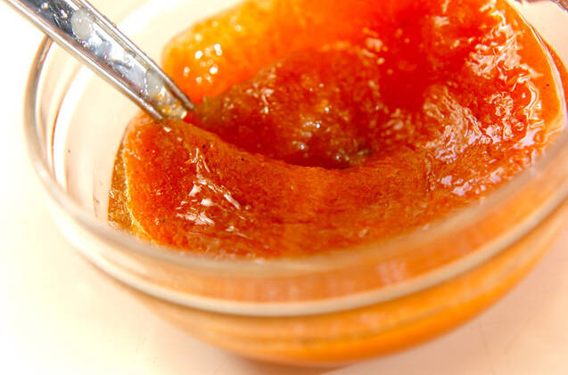 ニンジンのピューレ・キャロットドレッシングの作り方の手順4