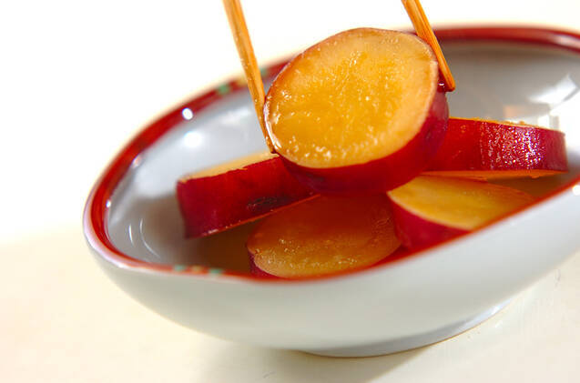 サツマイモのレモン煮の作り方の手順3