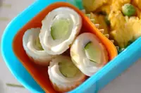 チーズ入りちくわのキュウリ詰め