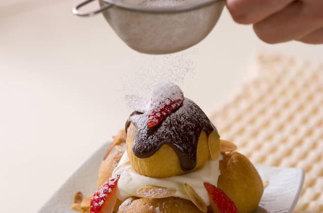 プロフィットロールの作り方の手順4