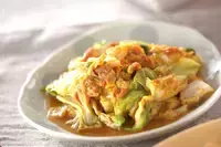 キャベツと卵の炒め物