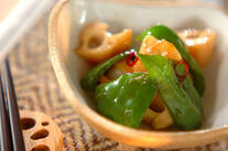 レンコンのオイスター炒め