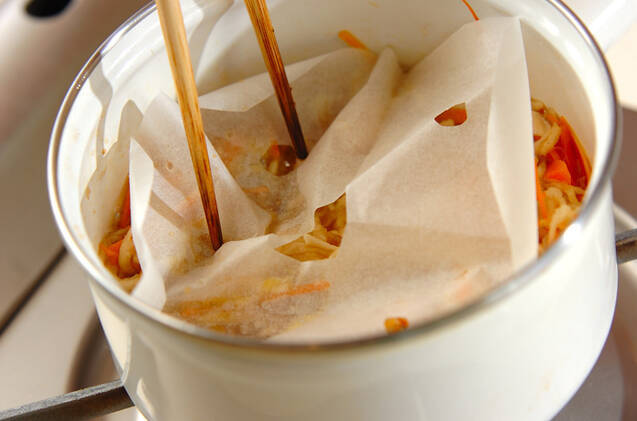 切干し大根とジャコの煮物の作り方の手順4