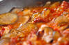 簡単洋風おかず！タコとナスのトマト煮の作り方の手順5