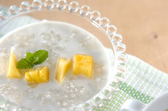 タピオカヨーグルト