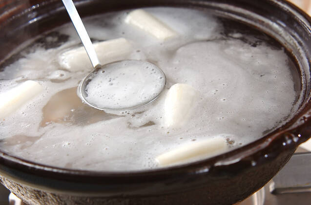 鶏粥の作り方の手順6