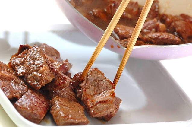すき焼き風ステーキの作り方の手順6