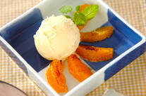 オレンジのグラニュー糖焼き