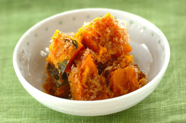 カボチャのおかか煮