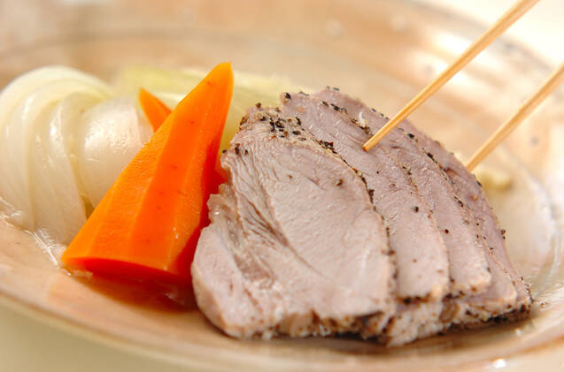 ピリ辛ソース添えゆで豚の作り方の手順9