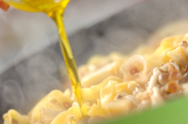 キノコのタリアテッレの作り方の手順12