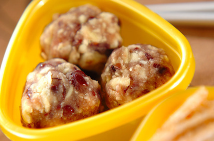 サツマイモと小豆のデザート