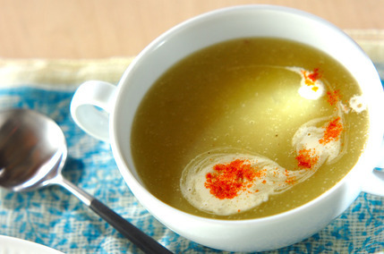 キャベツのグリーンポタージュ