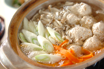 ユズコショウ風味の鶏つくね鍋 レシピ 作り方 E レシピ 料理のプロが作る簡単レシピ