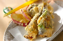 サクサクイワシの天ぷら