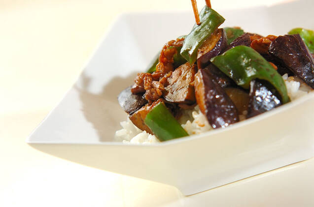 野菜たっぷり豚肉のみそ炒め丼の作り方の手順6