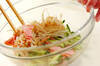 緑豆モヤシと春雨の中華風サラダの作り方の手順6