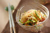 緑豆モヤシと春雨の中華風サラダの作り方の手順
