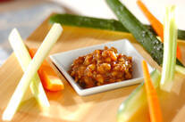 野菜スティックみそナッツ添え