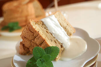 紅茶のシフォンケーキ