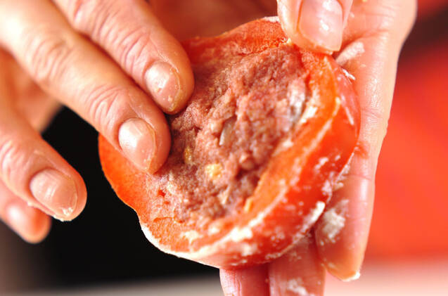 パプリカの肉詰めの作り方の手順2