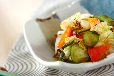 白菜の浅漬け 副菜 レシピ 作り方 E レシピ 料理のプロが作る簡単レシピ