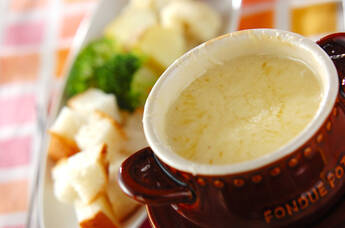 チーズフォンデュ