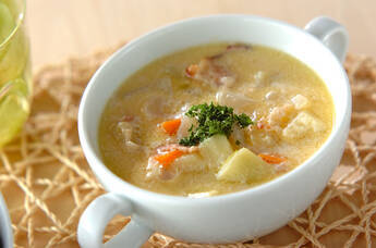 野菜のミルクスープ