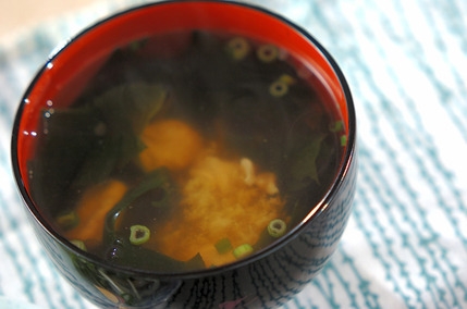 ささ身のお吸い物