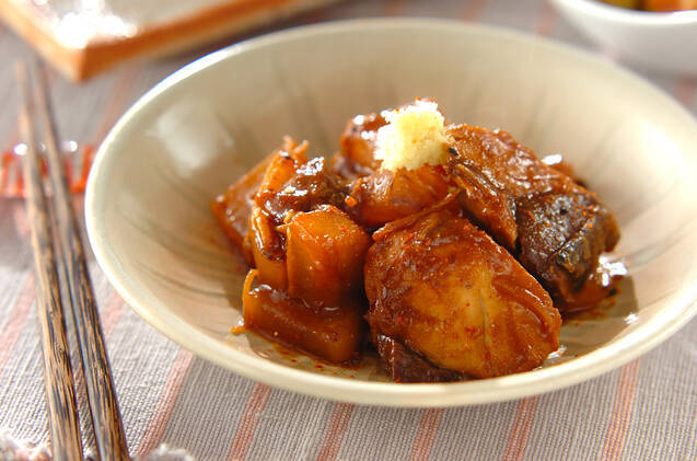 ブリと大根のショウガみそ煮