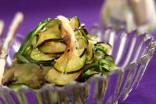 ナスのしば漬け風