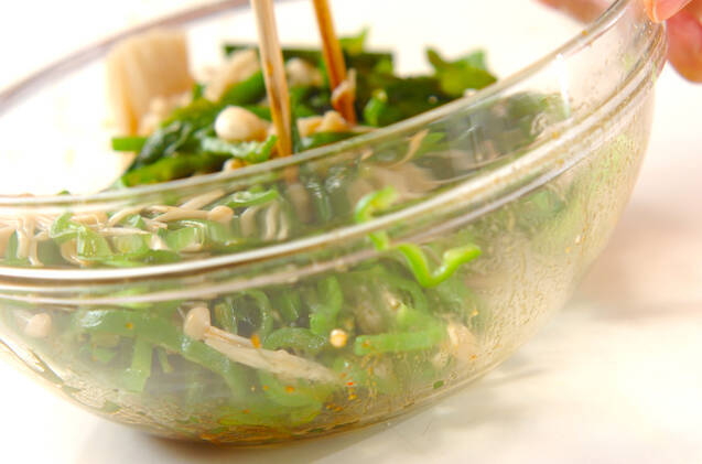 ニラのお浸しの作り方の手順5