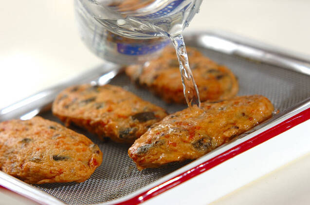 がんもどきのキムチ煮の作り方の手順1