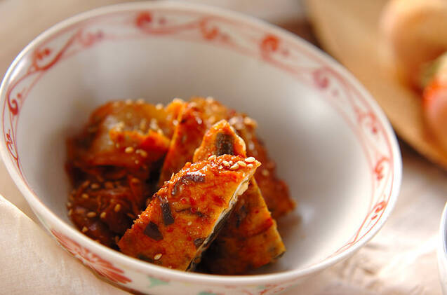 飛竜頭のキムチ煮