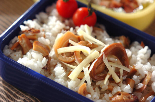 イカ飯風混ぜご飯