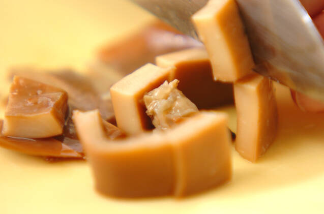 イカ飯風混ぜご飯の作り方の手順1