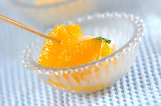 オレンジマリネアイスの作り方の手順2