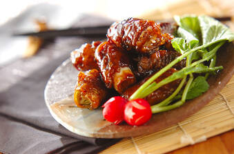 バルサミコの牛ネギ巻き