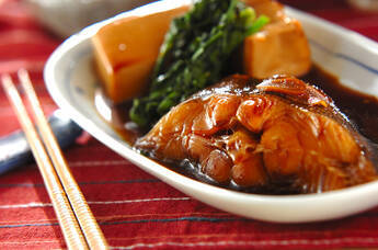 カラスガレイの煮付け