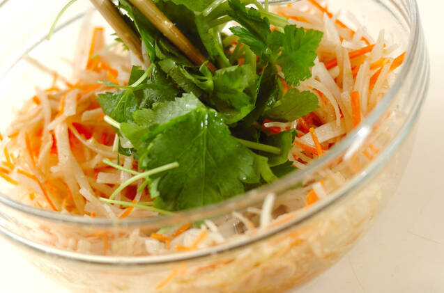 大根の和え物の作り方の手順3