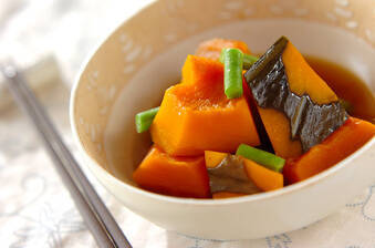 煮物の定番!基本のかぼちゃの煮物