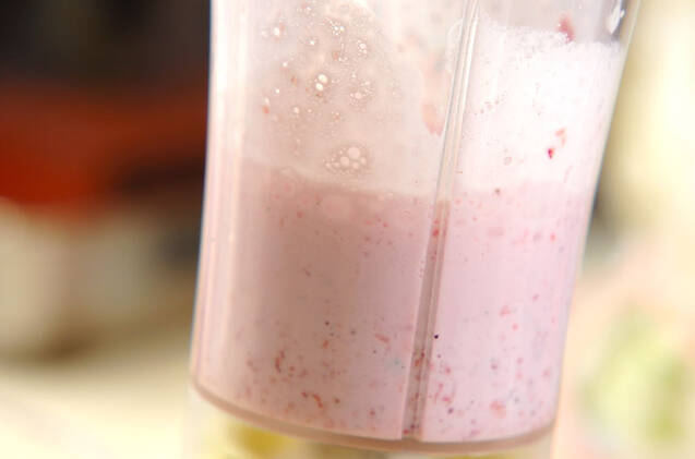 イチゴミルクゼリーの作り方の手順2