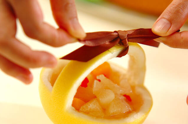 グレープフルーツポンチの作り方の手順3