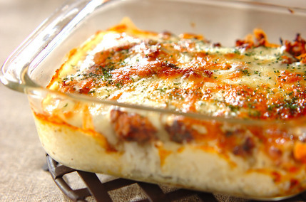 サバのみそドリア