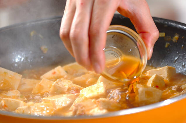 マーボー豆腐おとな味の作り方の手順10