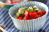 マグロの漬け丼