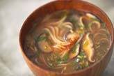 素麺のみそ汁