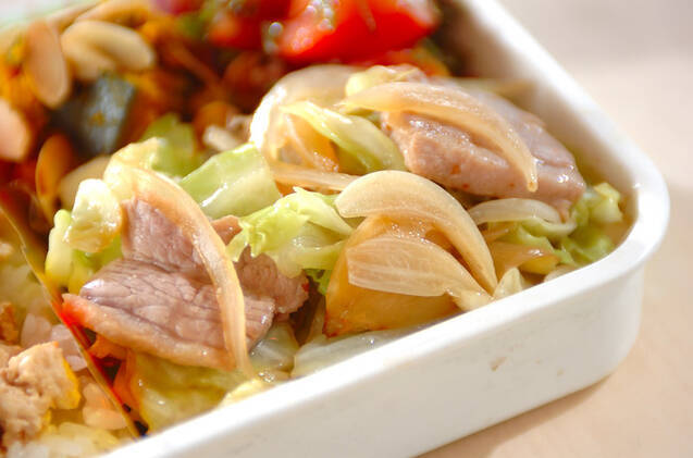 豚肉とキャベツの炒め物